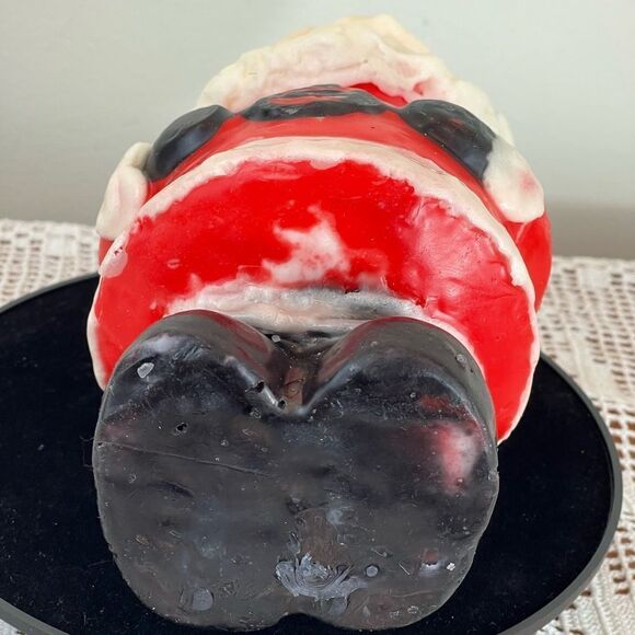 Vintage Santa Claus candle || Christmas candle || vintage Christmas Santa candle - Picture 9 of 11